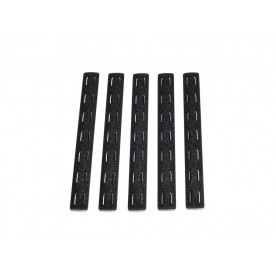 BCMGUNFIGHTER™ KeyMod Rail Panel Kit, 5.5-inch - Black (5 pack)